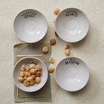 m. lynne designs cream fall bowl