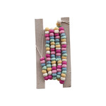m. lynne designs pastel wool felt ball garland