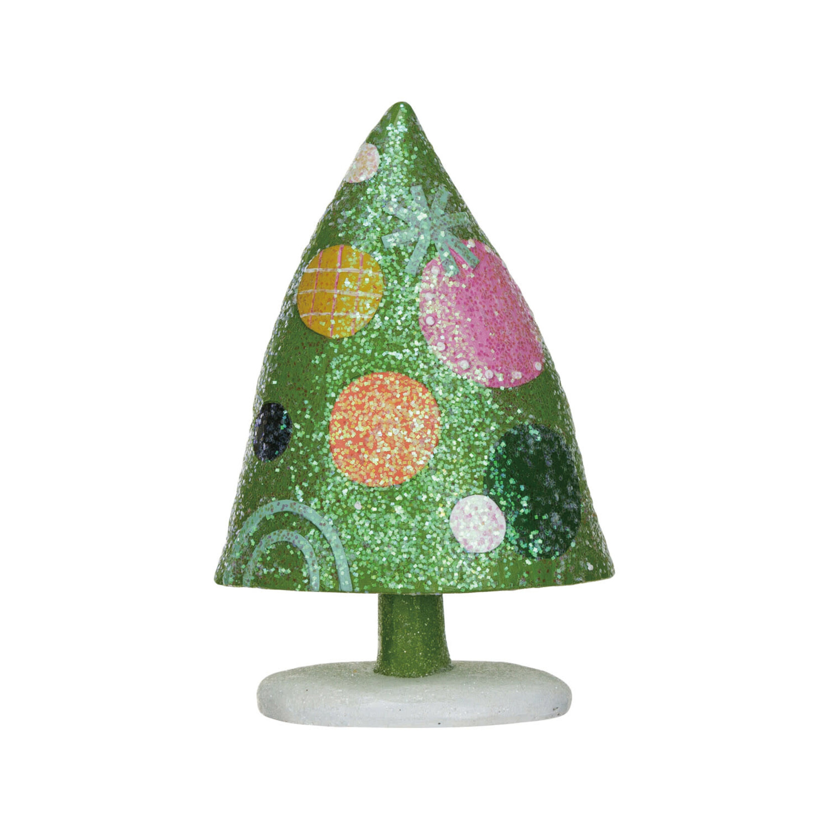 m. lynne designs glitter and polka dots tree