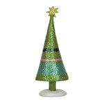 m. lynne designs stripes and glitter tree with star