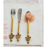 m. lynne designs tree brass and stainless appetizer