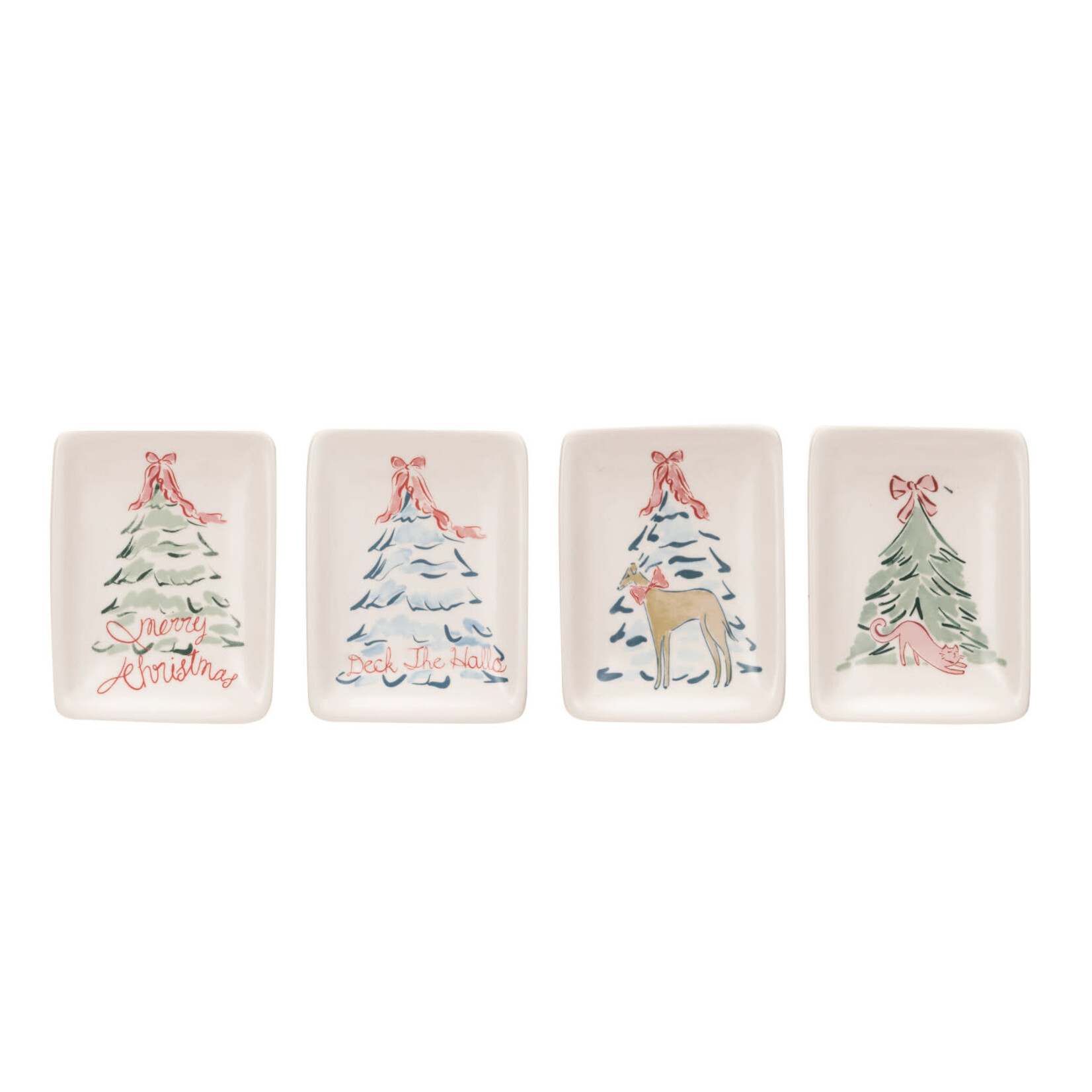 m. lynne designs pastel holiday dish