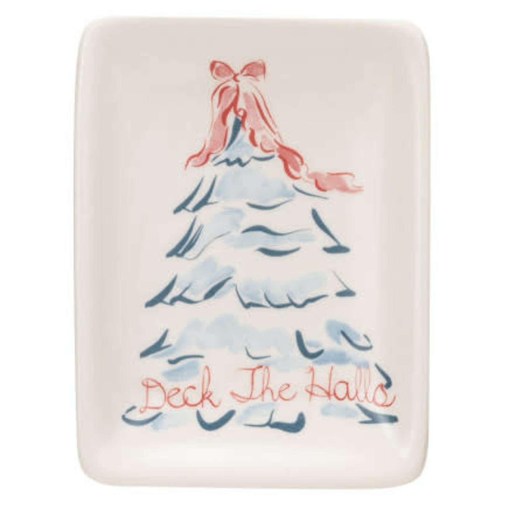 m. lynne designs pastel holiday dish