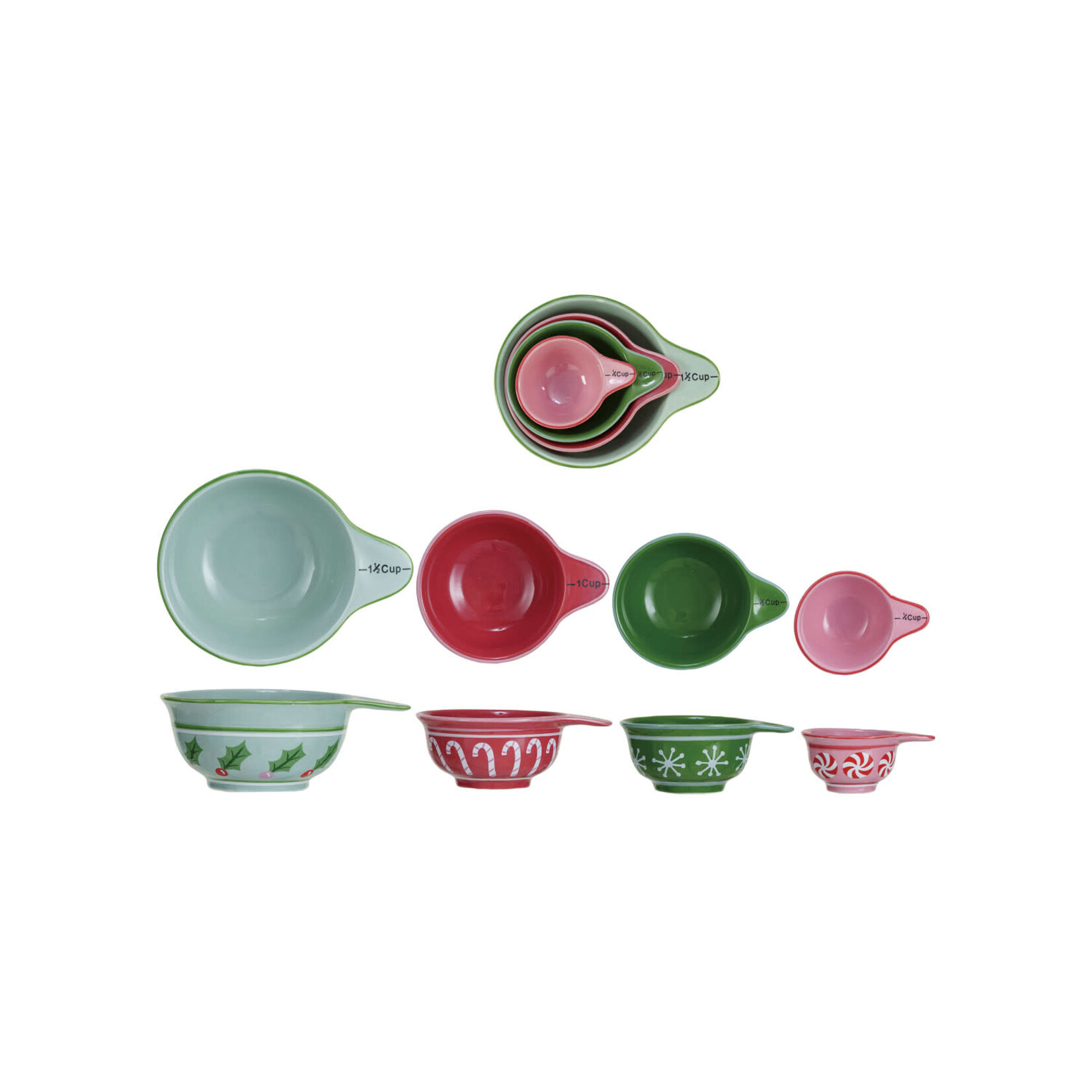 m. lynne designs holiday measuring set