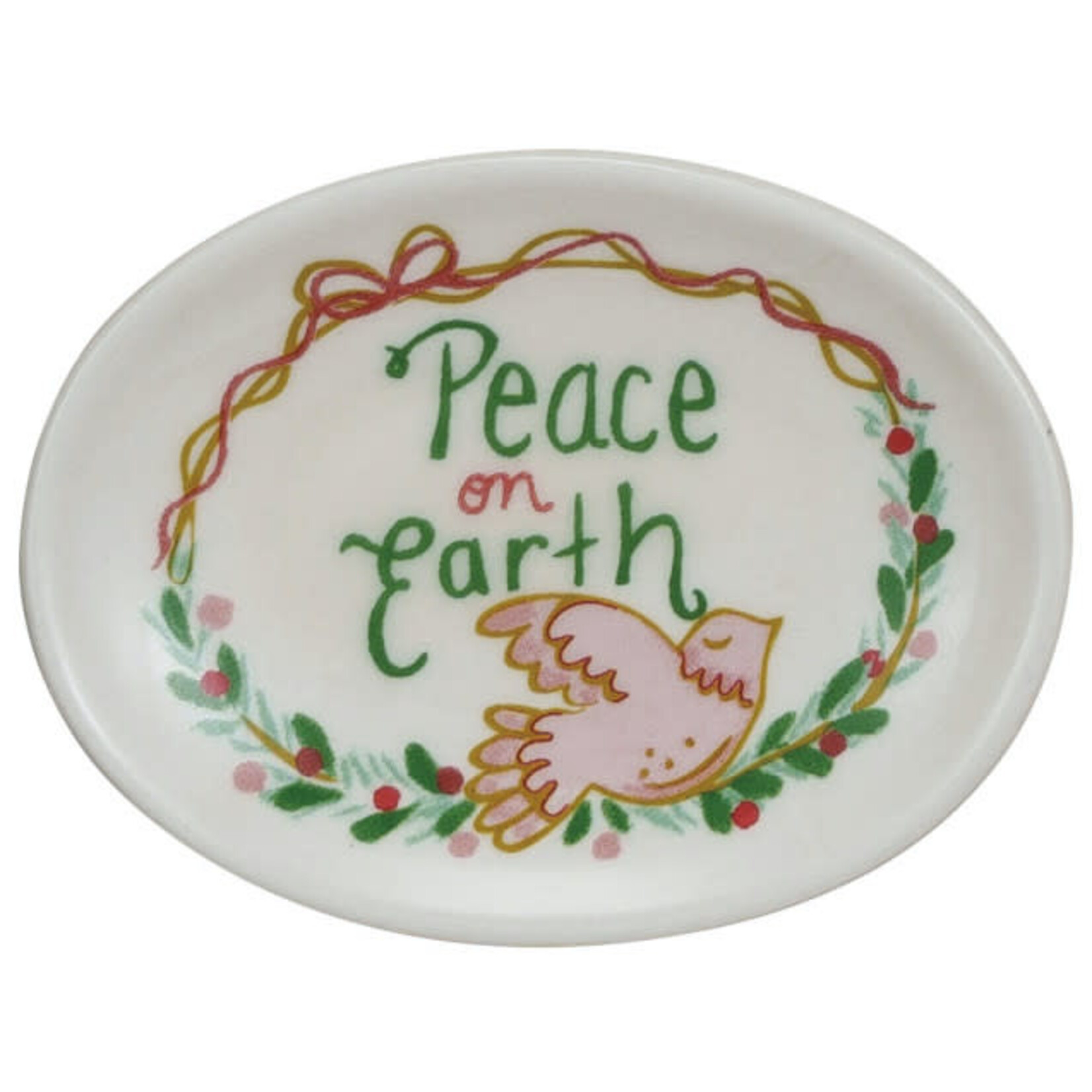 m. lynne designs small holiday trinket dish