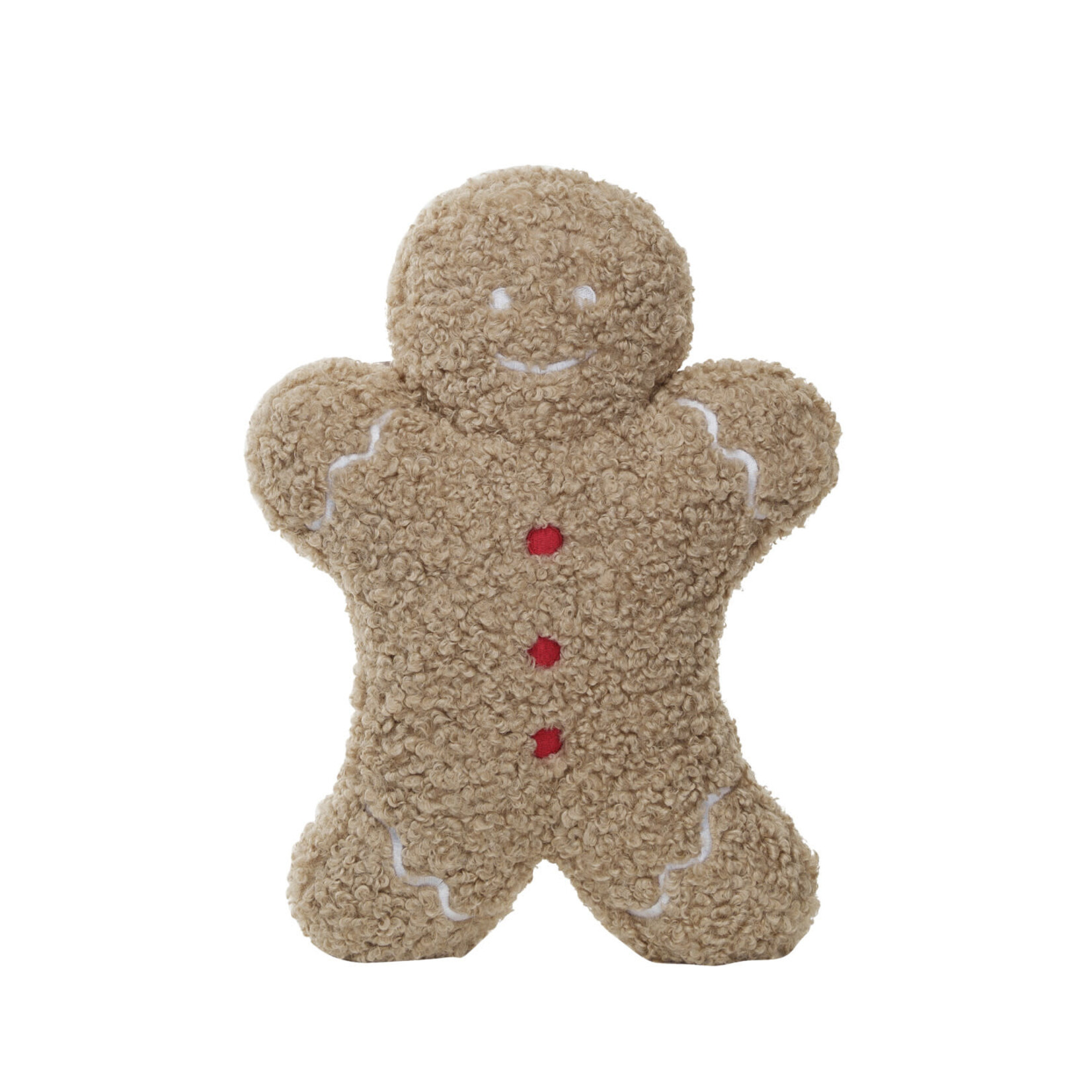 m. lynne designs gingerbread man pillow