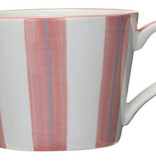 available at m. lynne designs striped ceramic mug