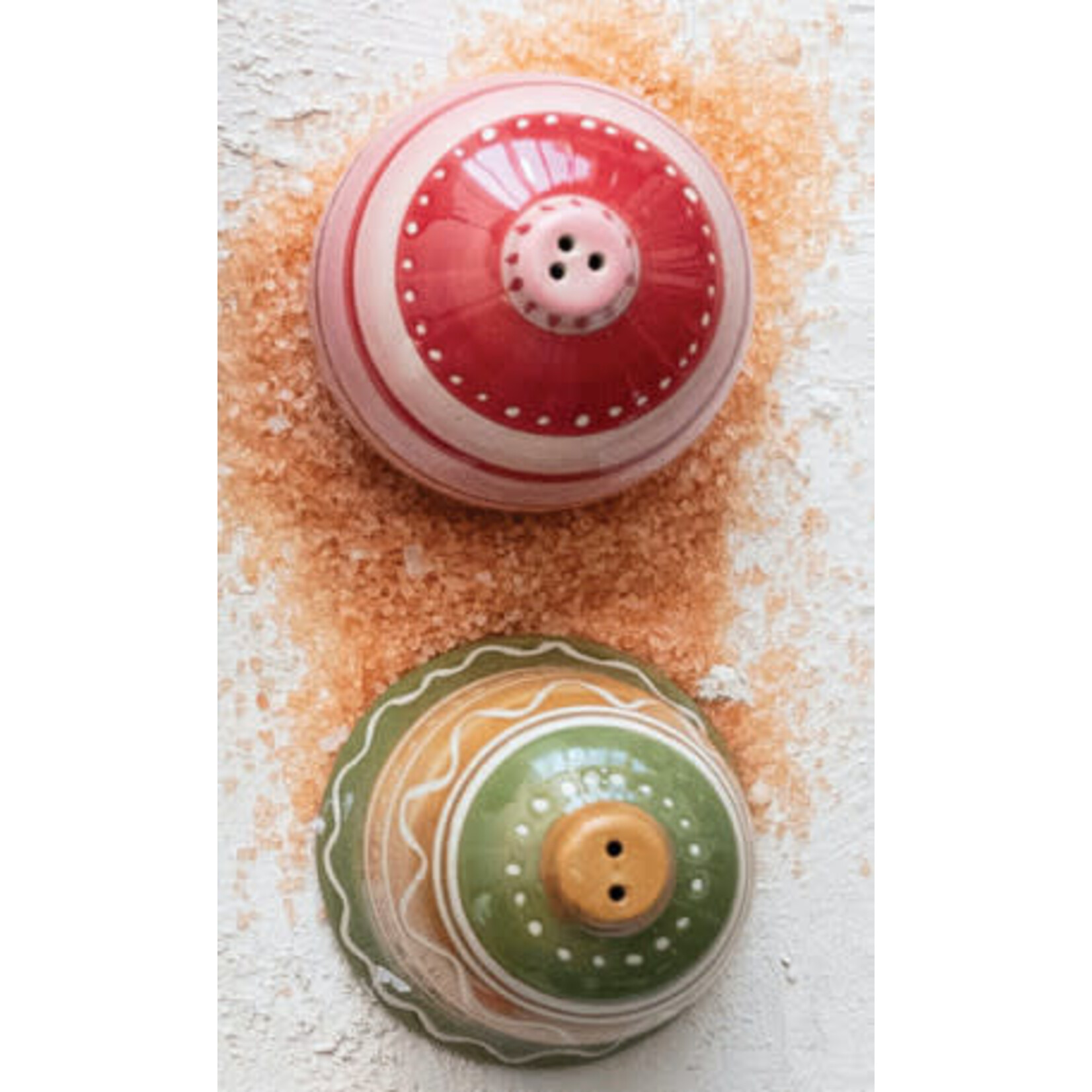 m. lynne designs ornament bell shape salt and pepper