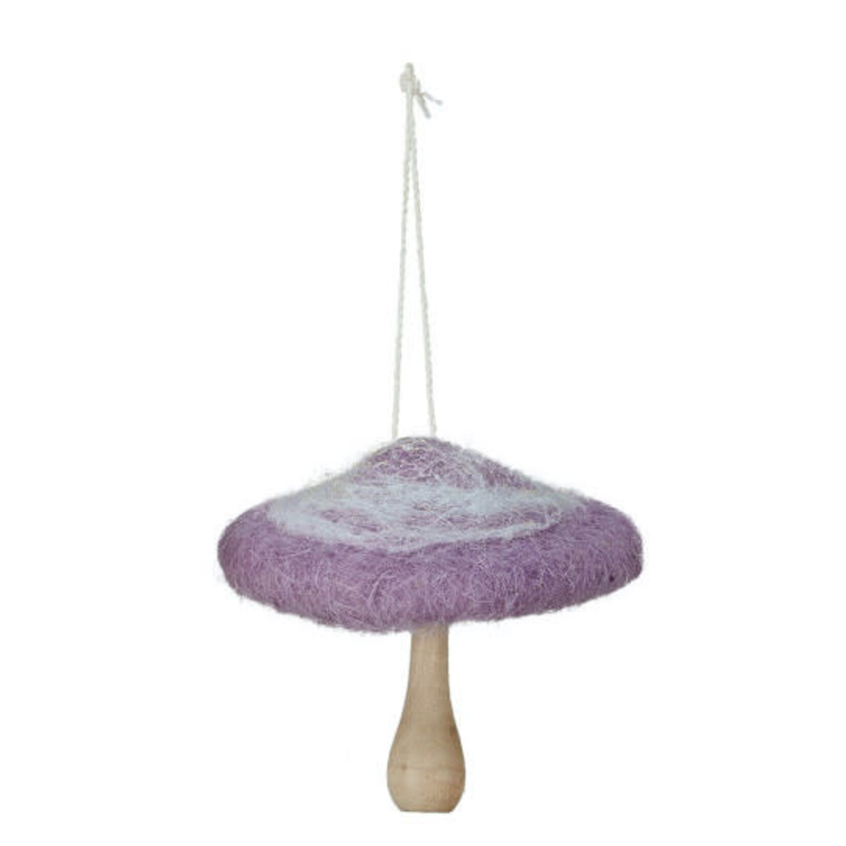 m. lynne designs felt mushroom ornament