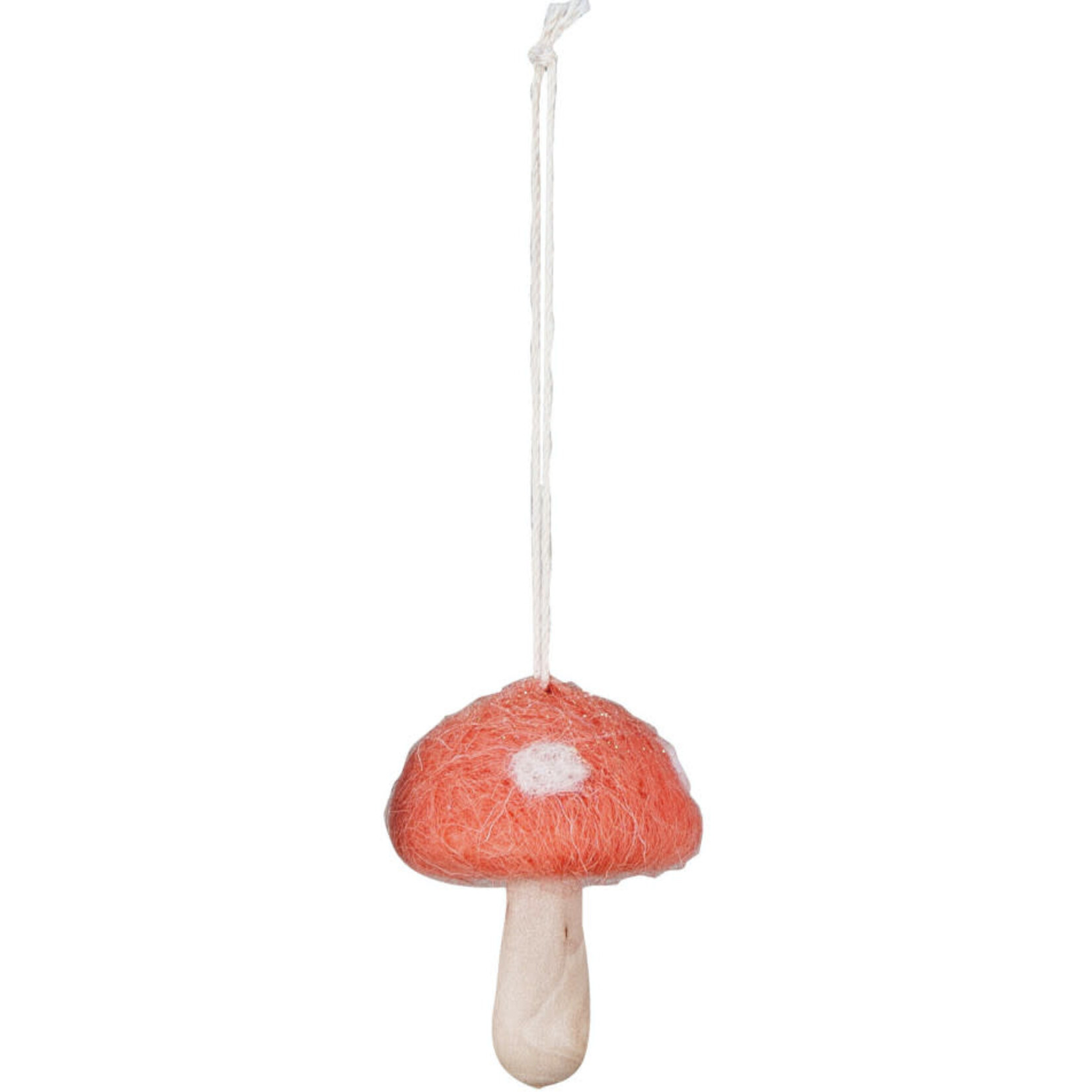 m. lynne designs felt mushroom ornament
