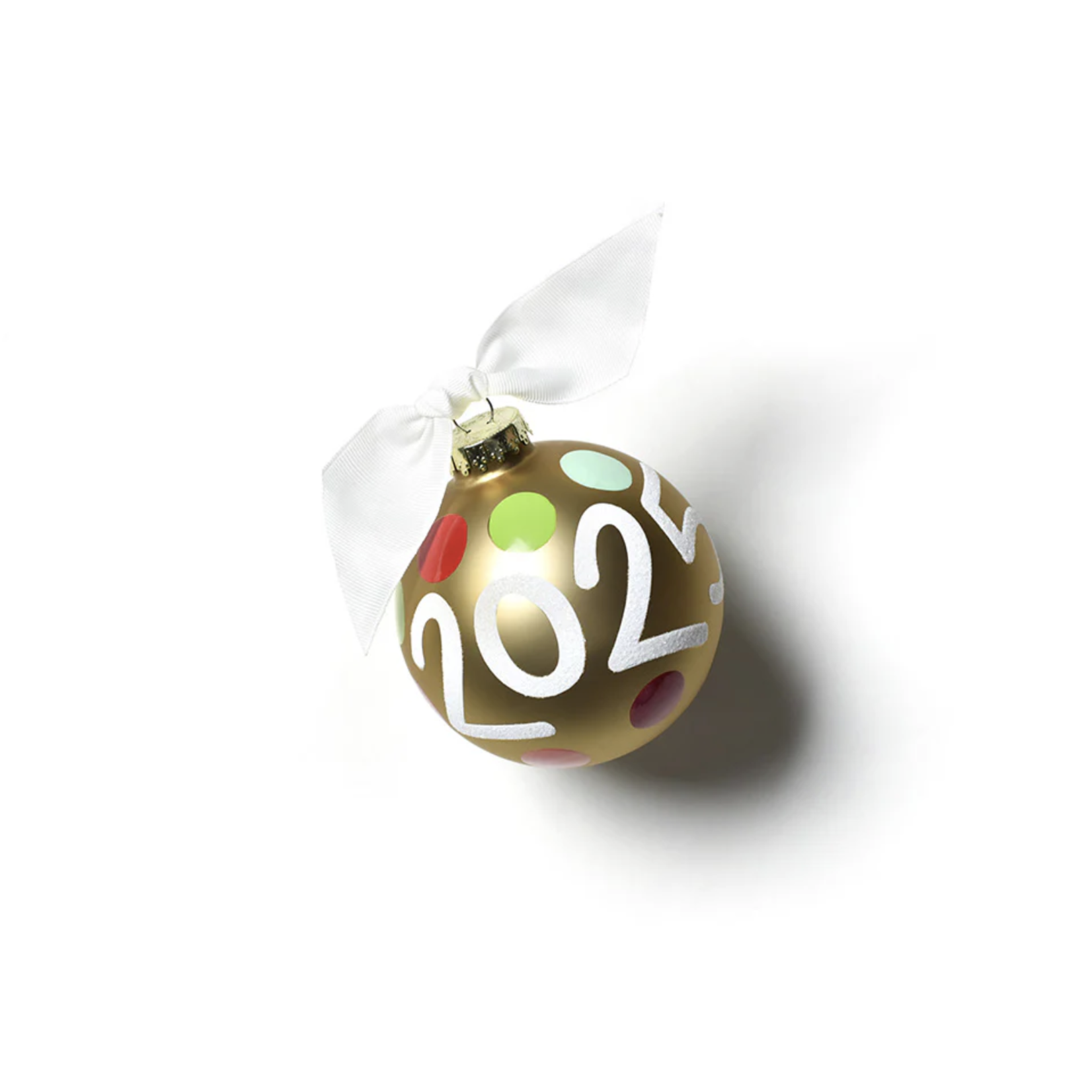 coton colors 2025 glass ornament