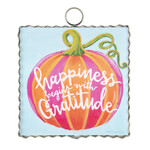 the round top collection happiness & gratitude charm