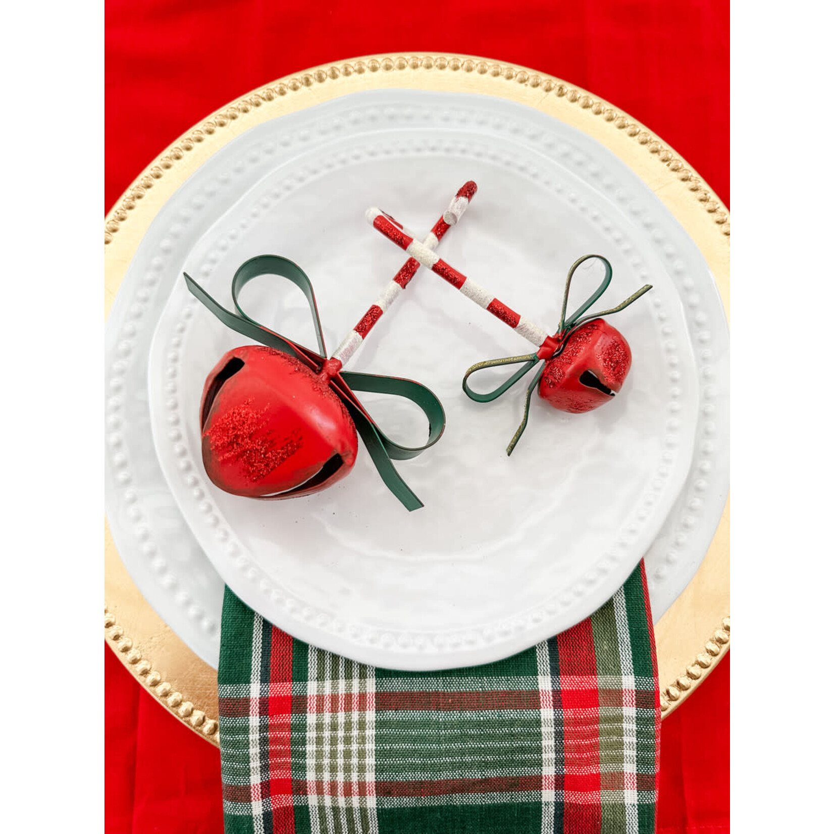 the round top collection small jingle bell ornament