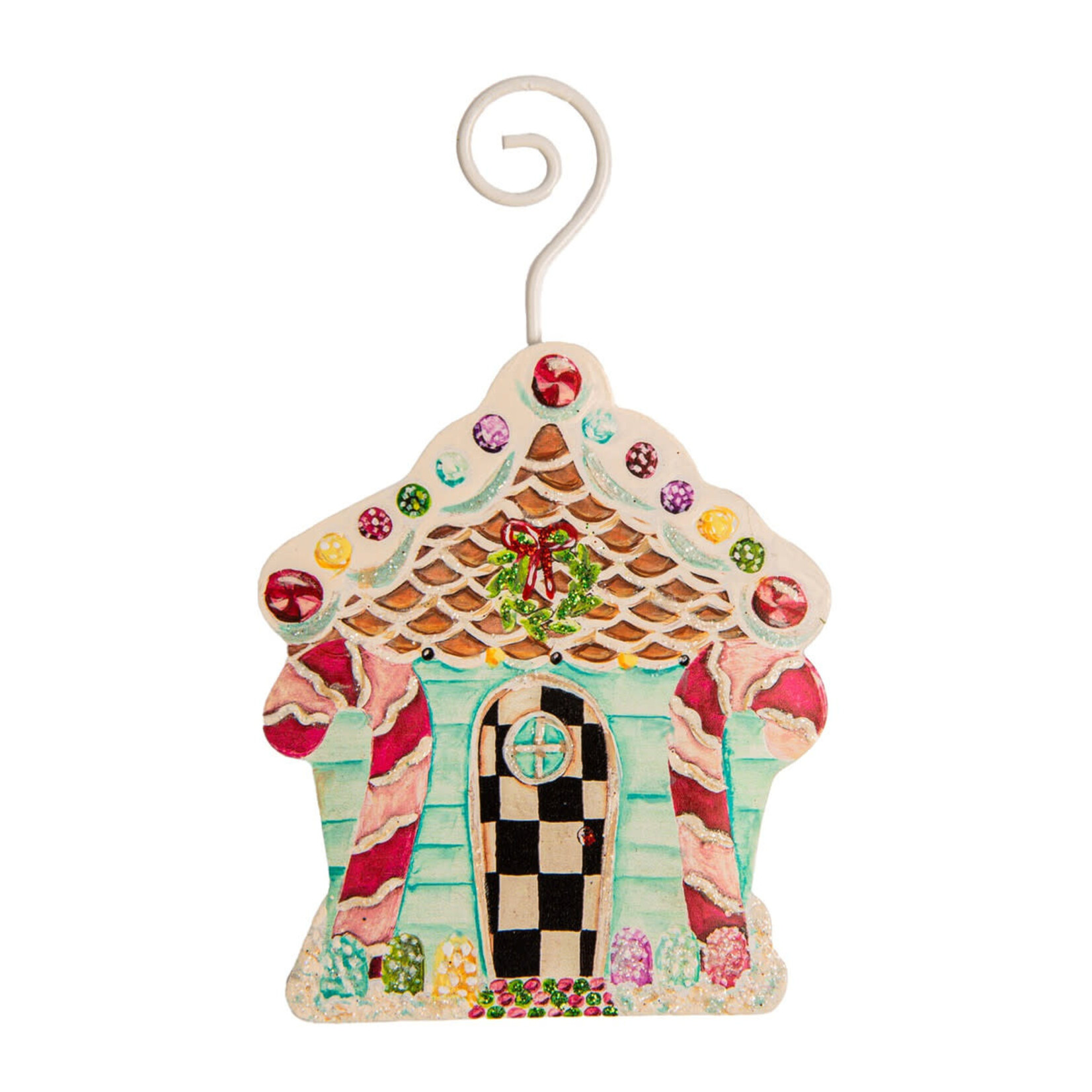 the round top collection gingerbread house ornament