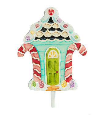 the round top collection gingerbread house finial