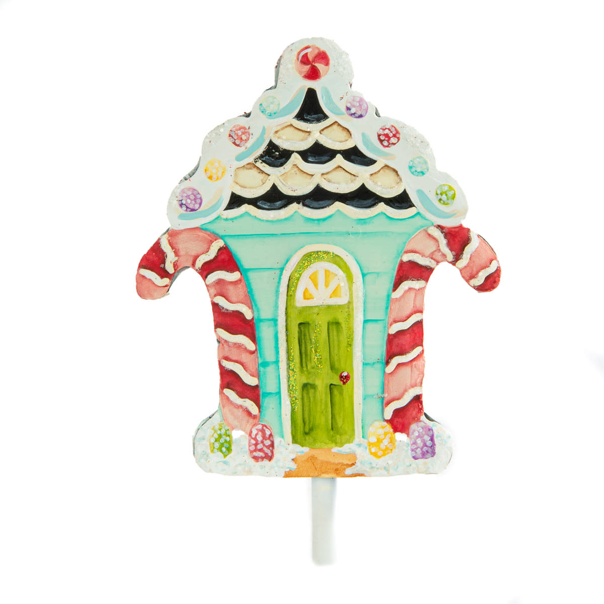 the round top collection gingerbread house finial