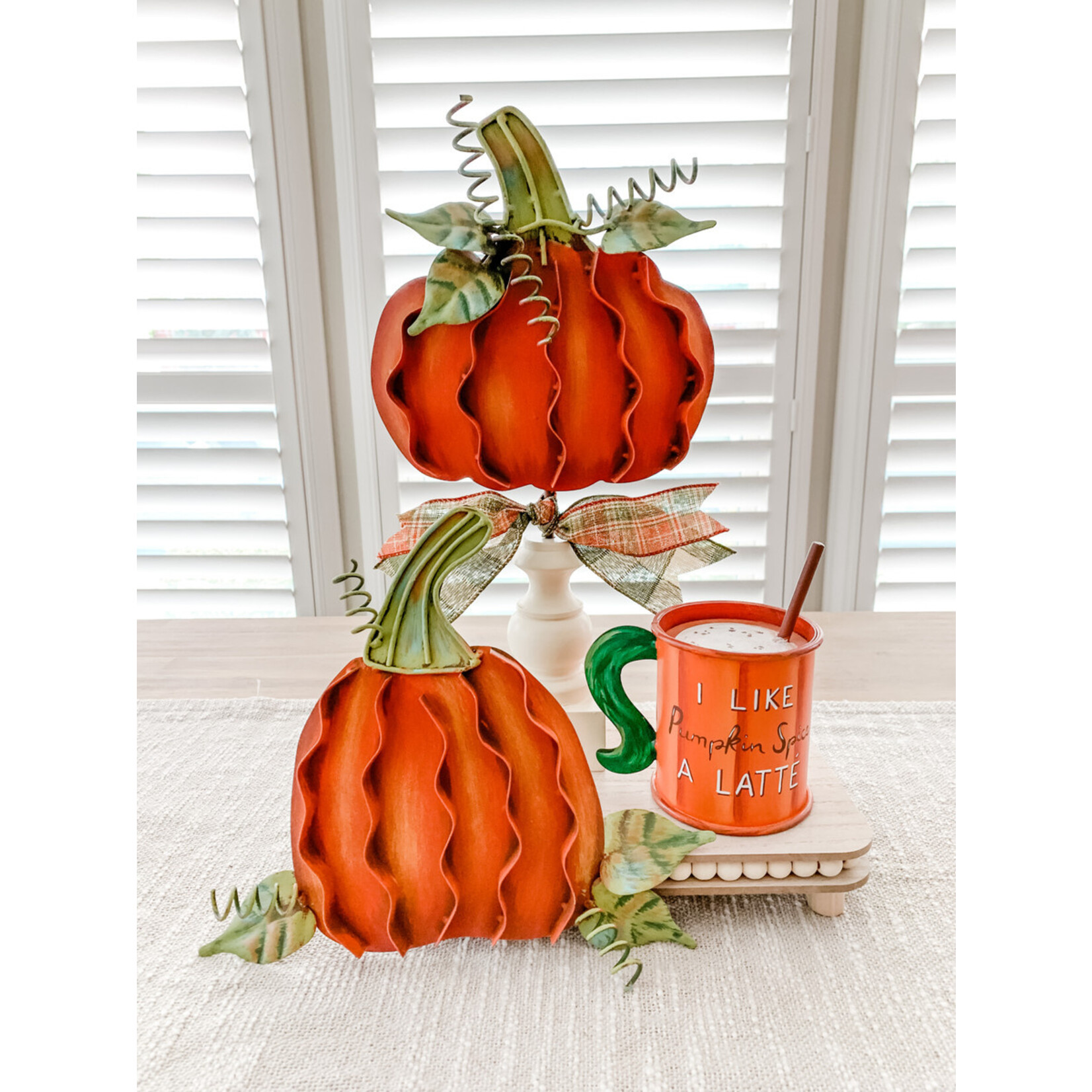 the round top collection classic pumpkin stake