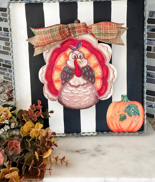 the round top collection artful turkey charm