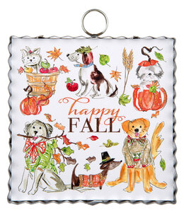 the round top collection puppy fall charm