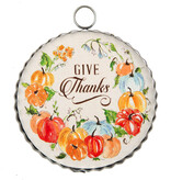 the round top collection give thanks charm