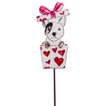 the round top collection pup gift stake