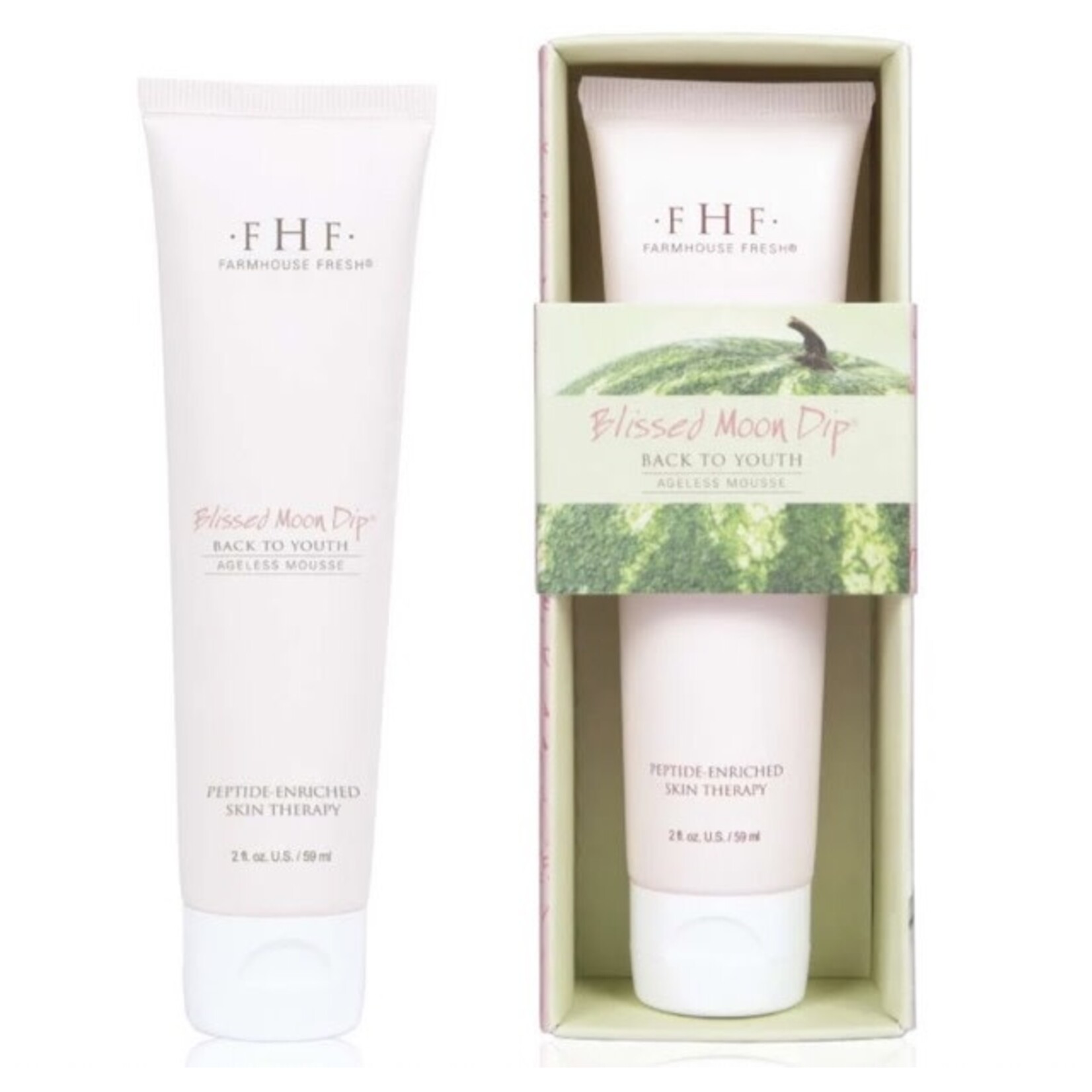 farmhouse fresh blissed moon dip back to youth body mousse hand cream