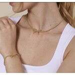 m. lynne designs Necklace, 18K Gold Plated Bead Bow