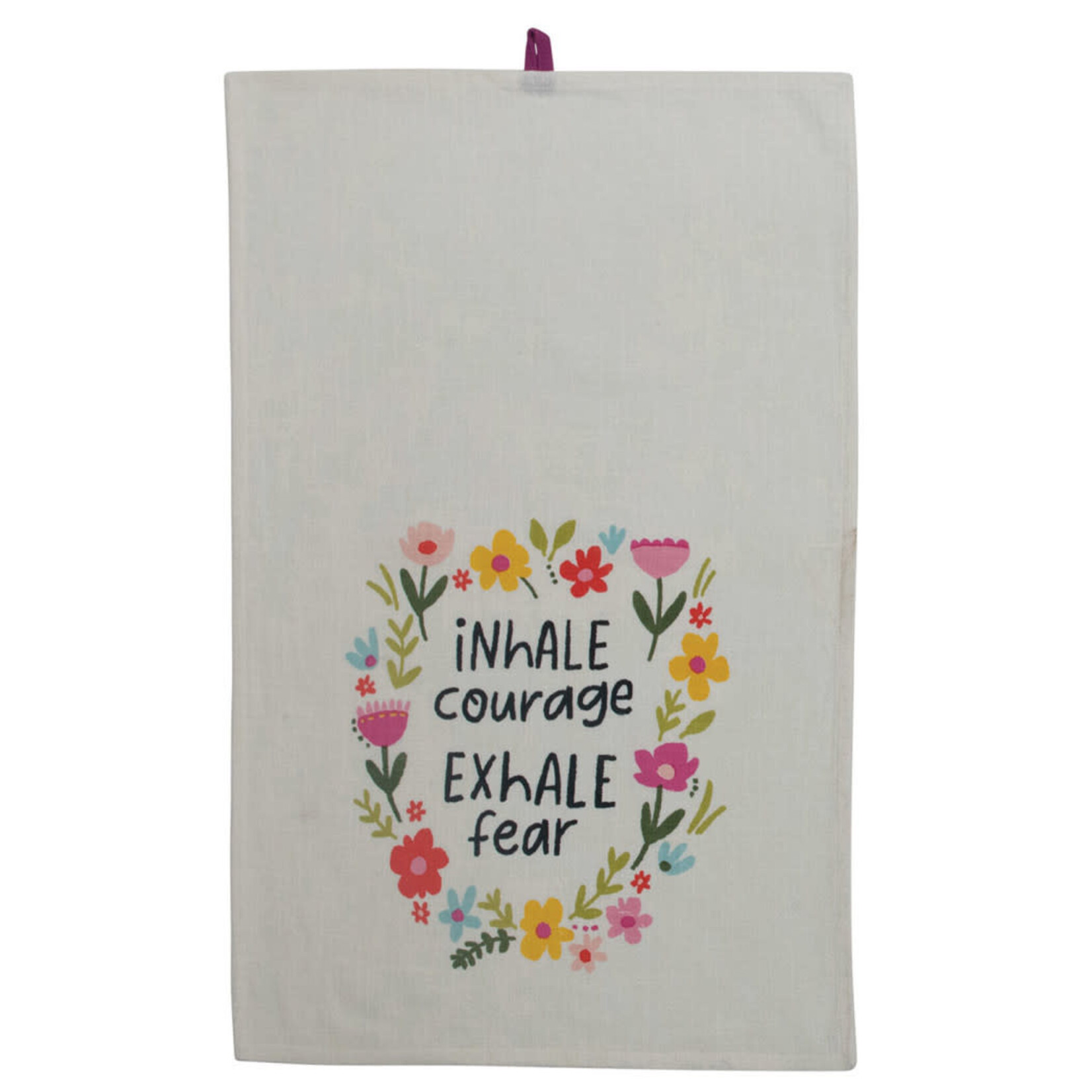 m. lynne designs cotton slub tea towel