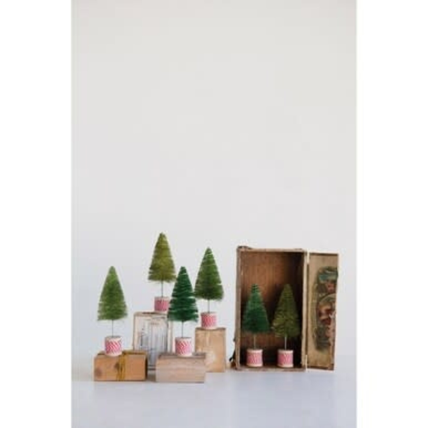 m. lynne designs bottlebrush tree on spool