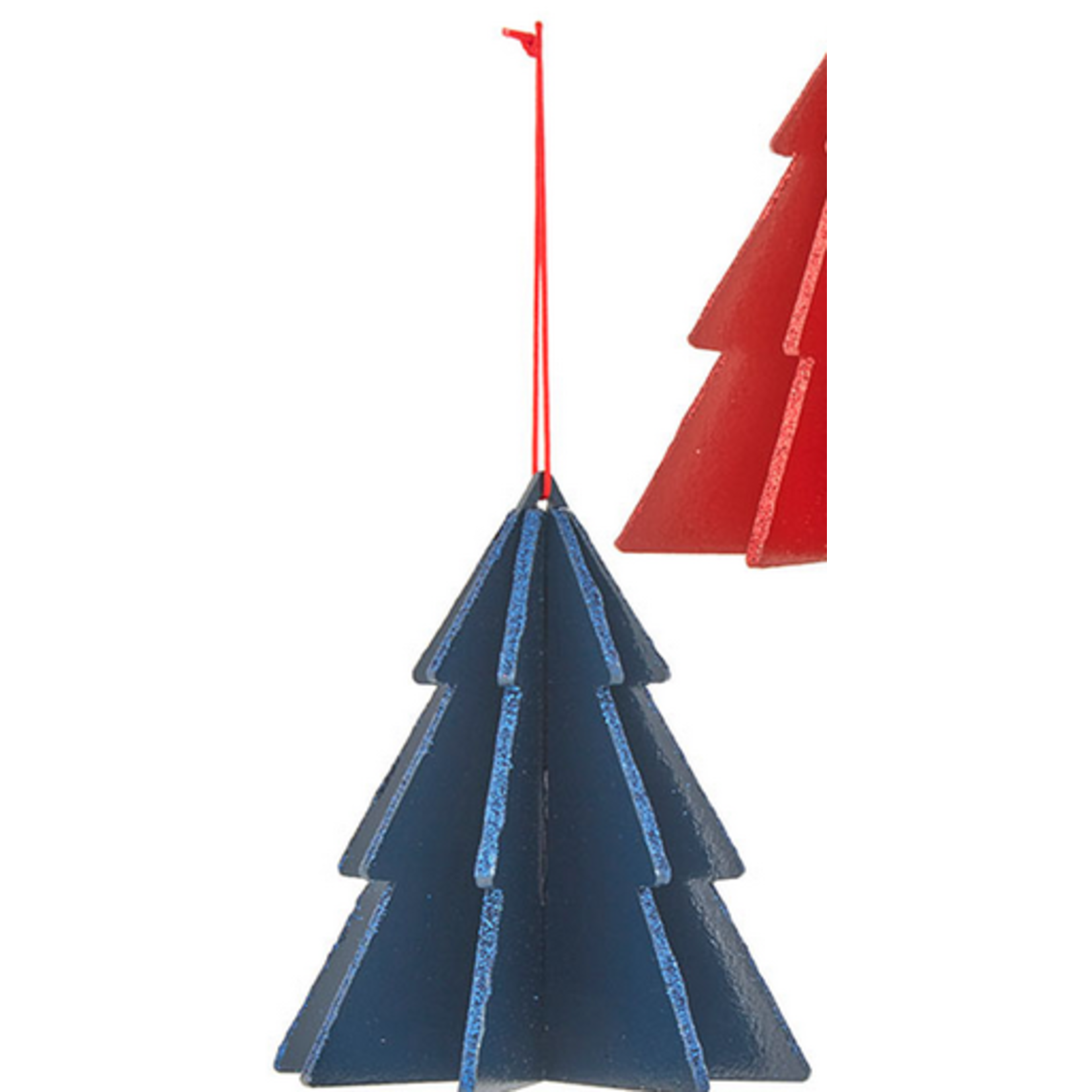 m. lynne designs modern 3d tree ornament