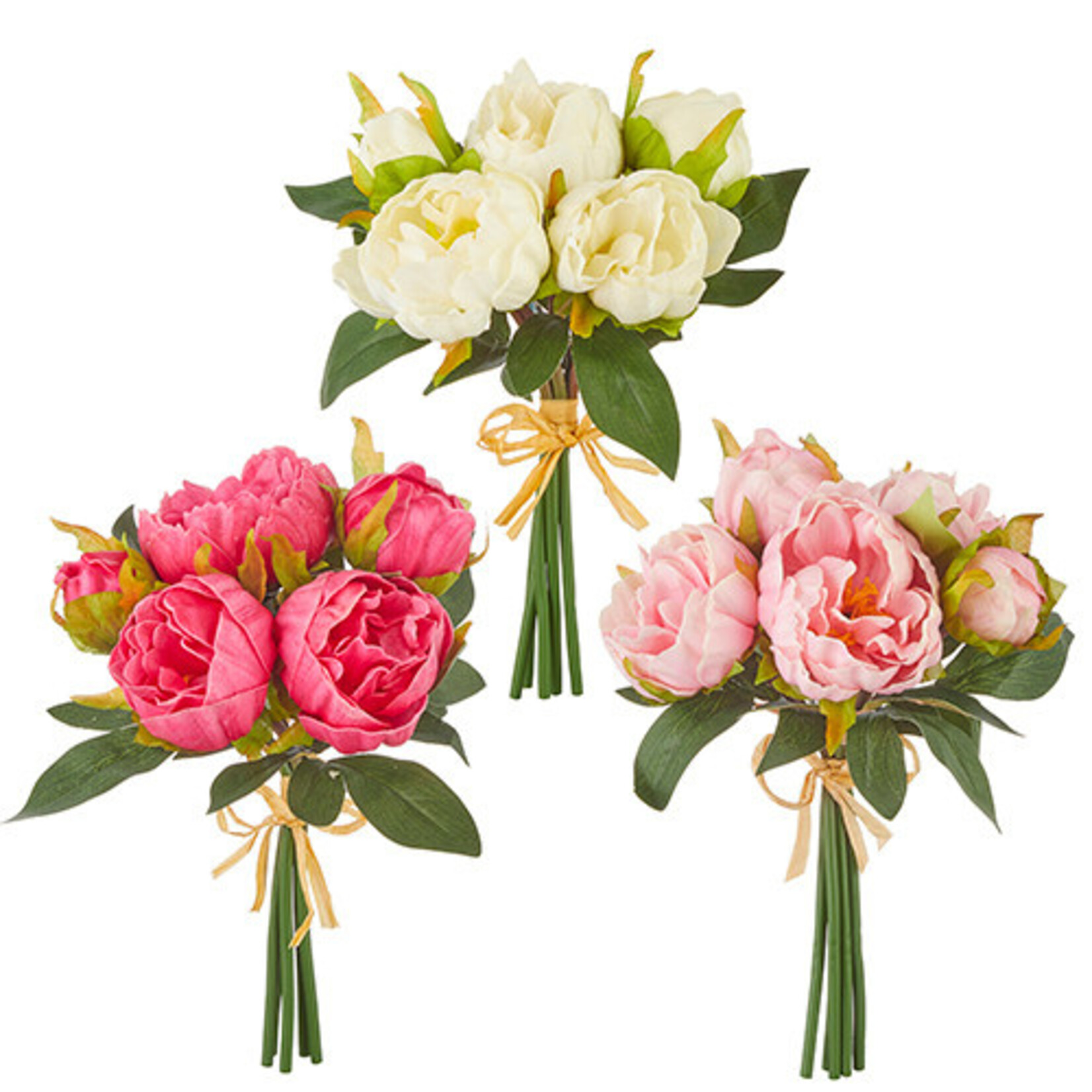 m. lynne designs real touch peony bundle