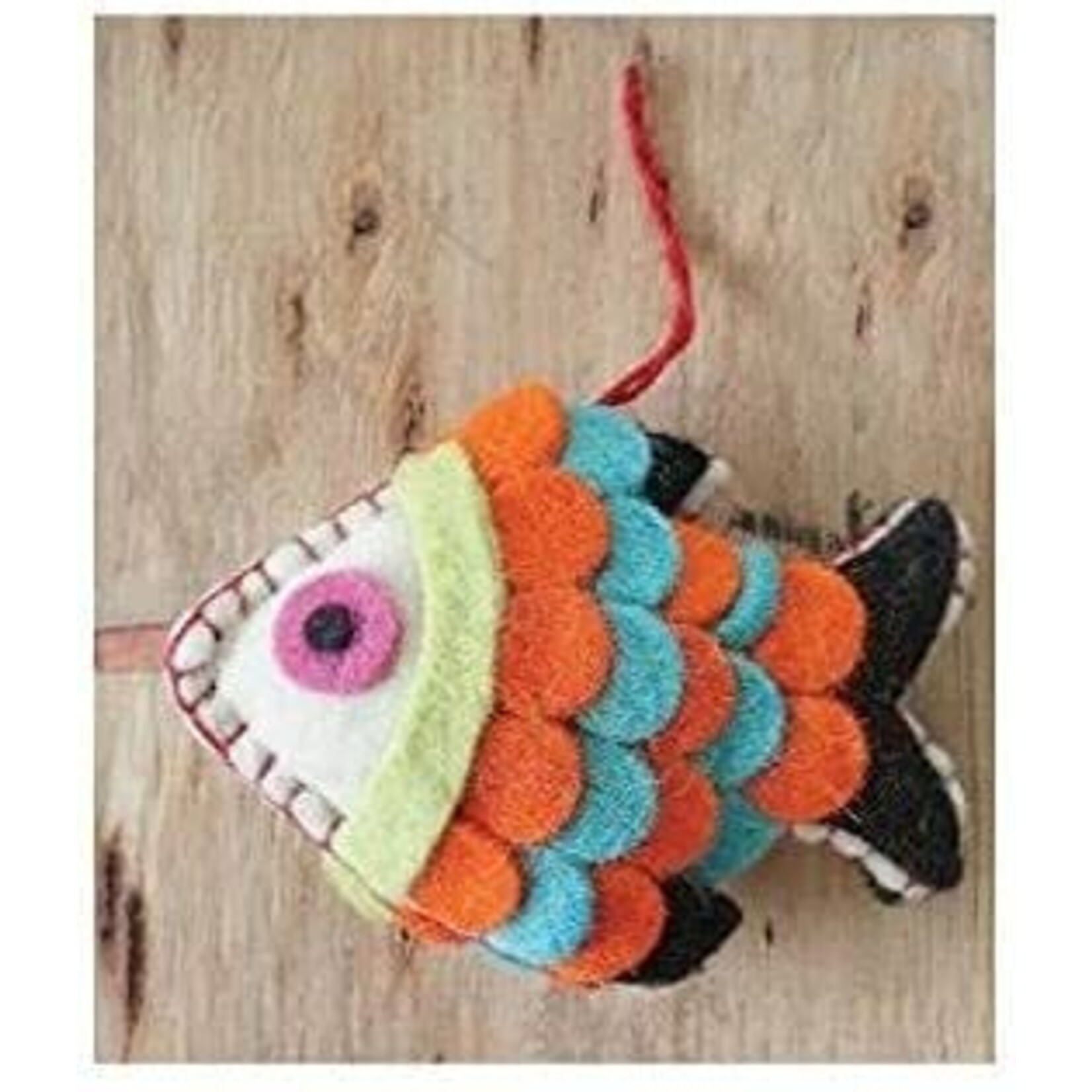 m. lynne designs felt fish ornament