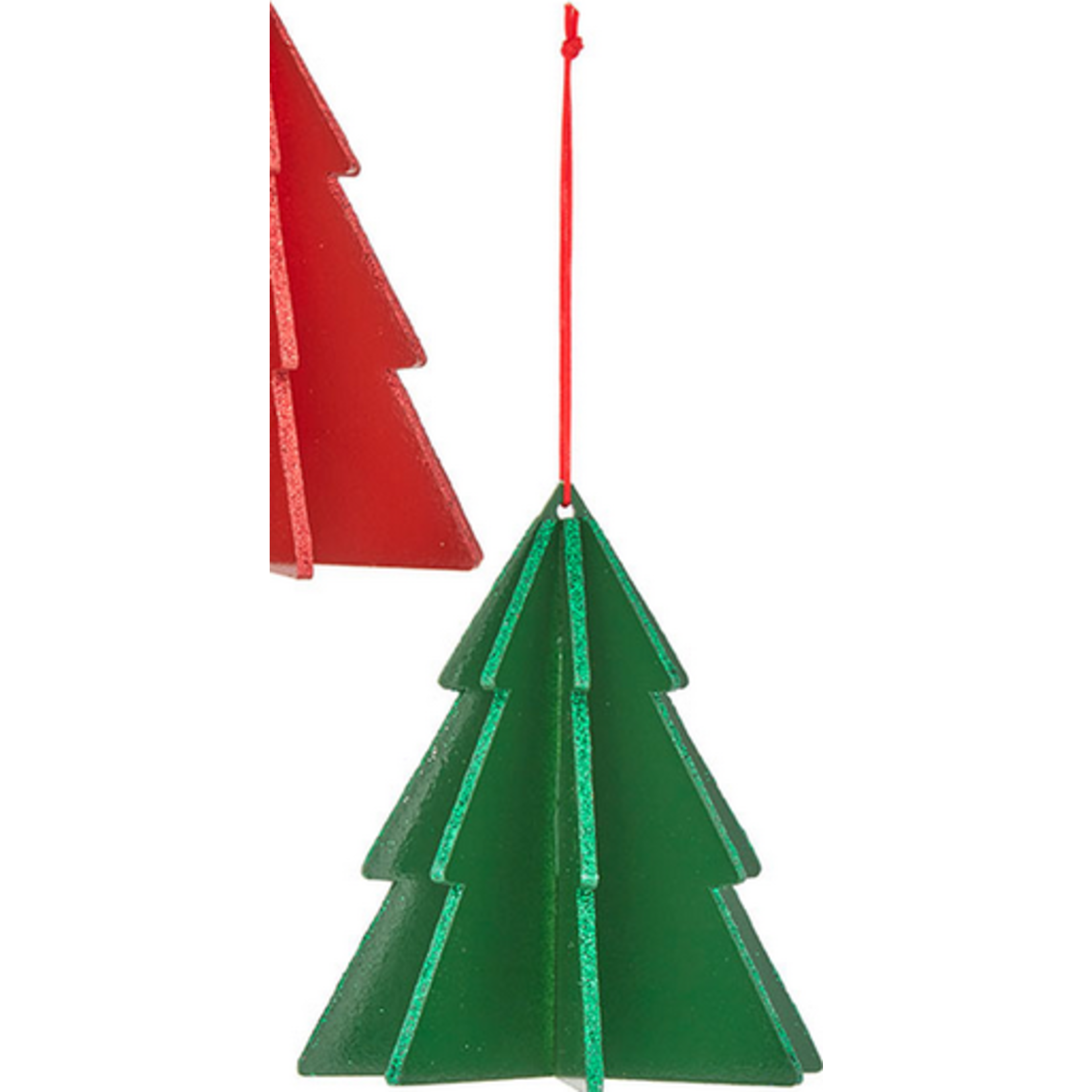m. lynne designs modern 3d tree ornament