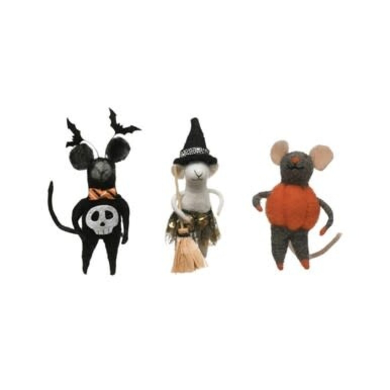 m. lynne designs felt halloween mouse