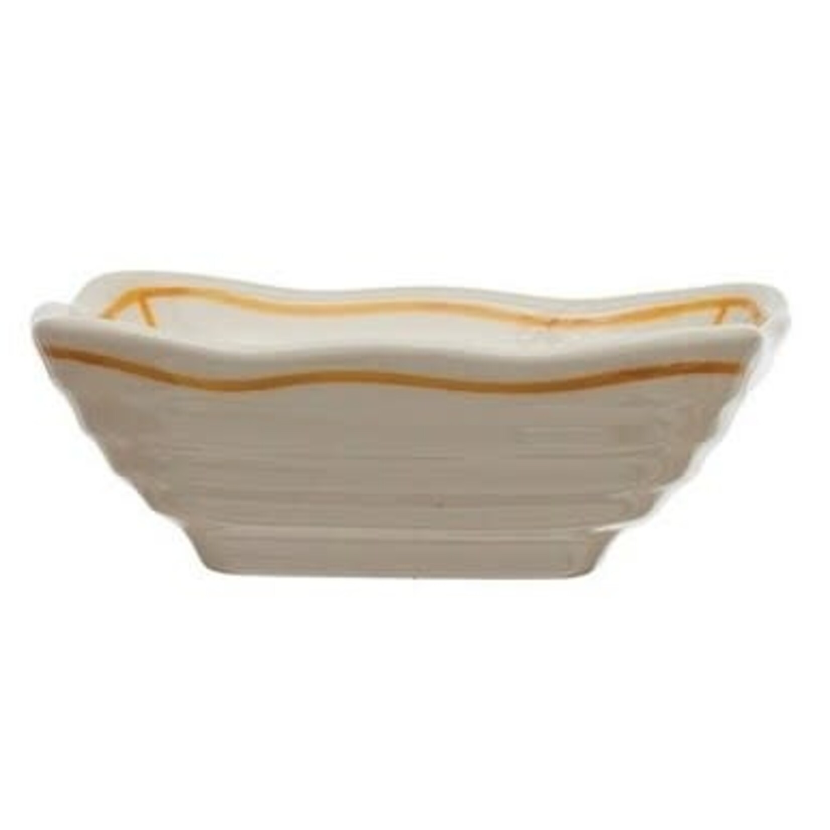 m. lynne designs color outline trinket dish