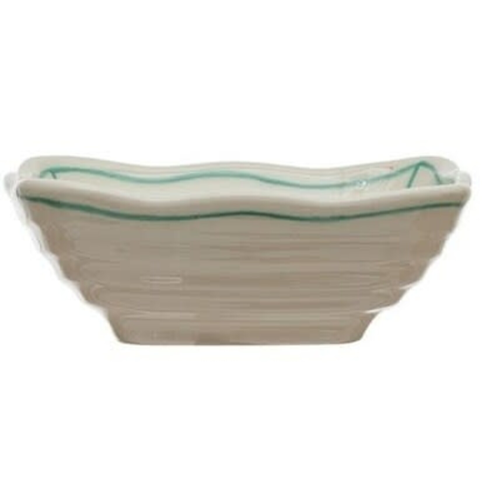 m. lynne designs color outline trinket dish