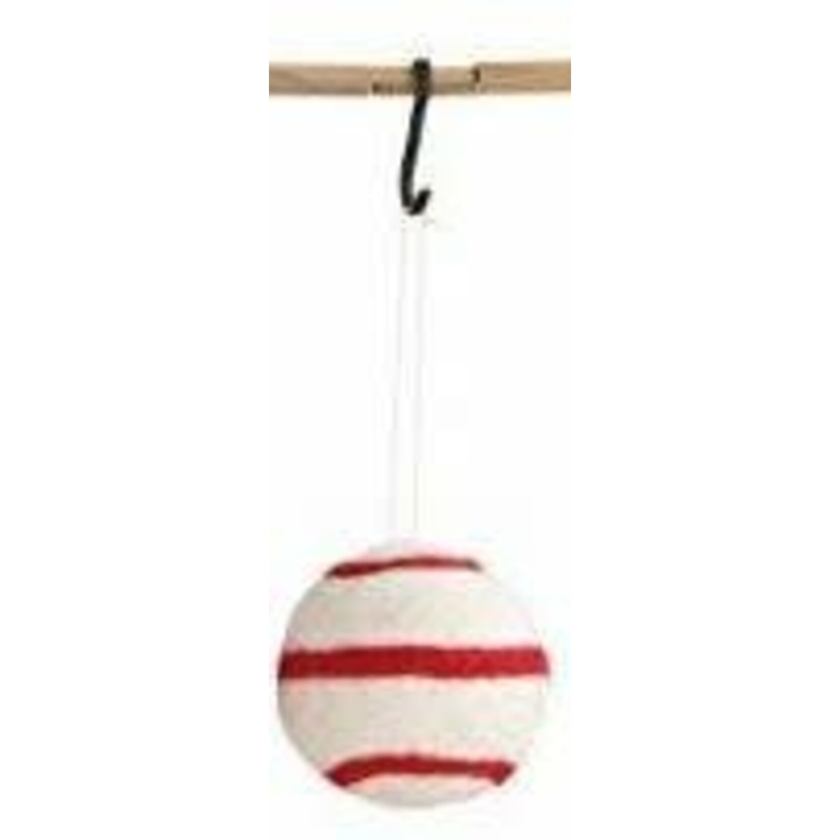 m. lynne designs round felt ball ornament