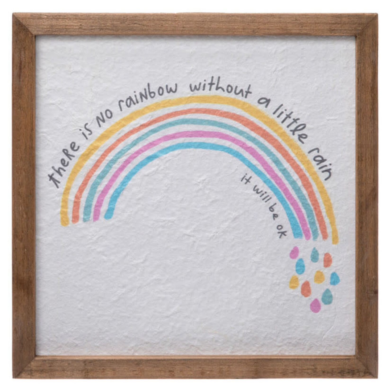 m. lynne designs colorful framed quote