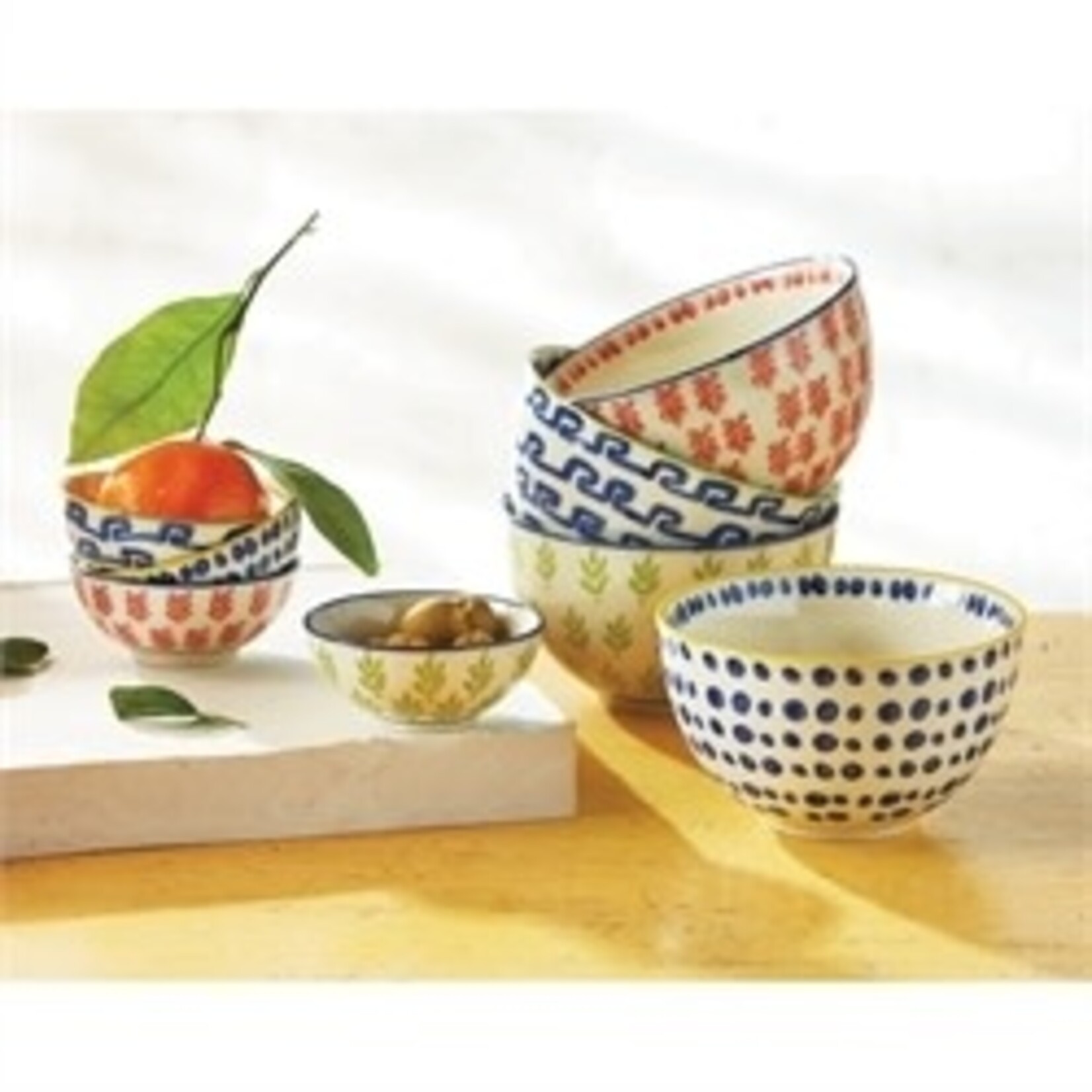 m. lynne designs ceramic dip bowl