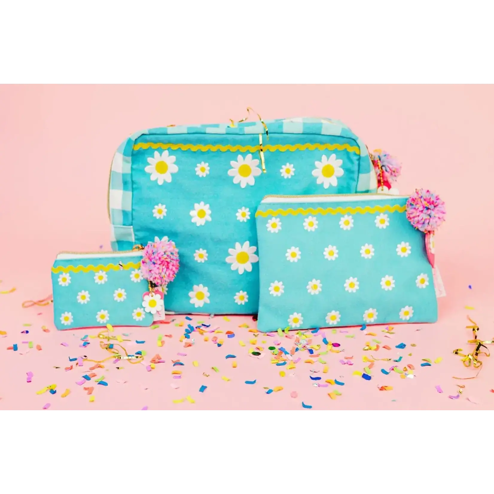 taylor elliott designs daisy darling large pouch