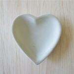 m. lynne designs natural heart dish