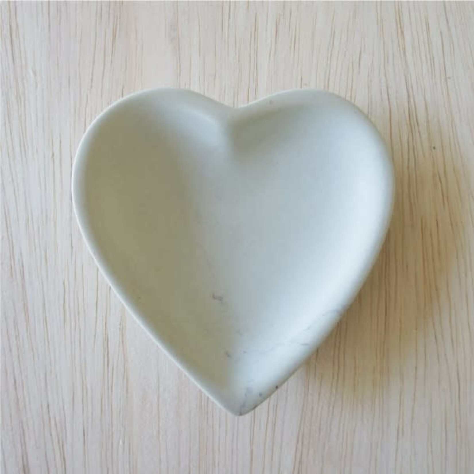m. lynne designs natural heart dish