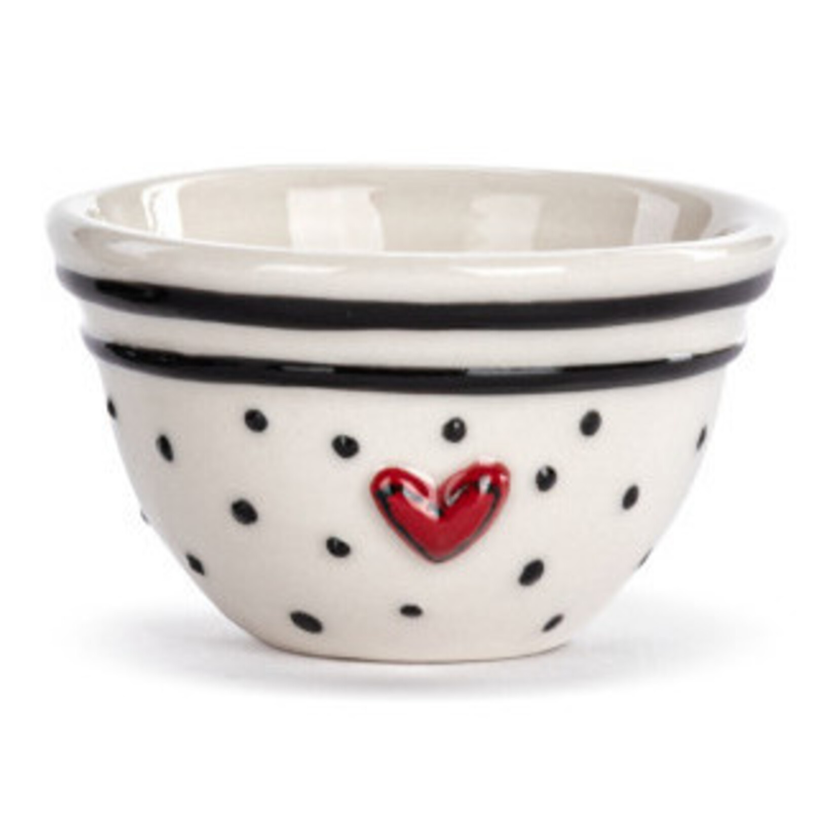 m. lynne designs small heart bowl