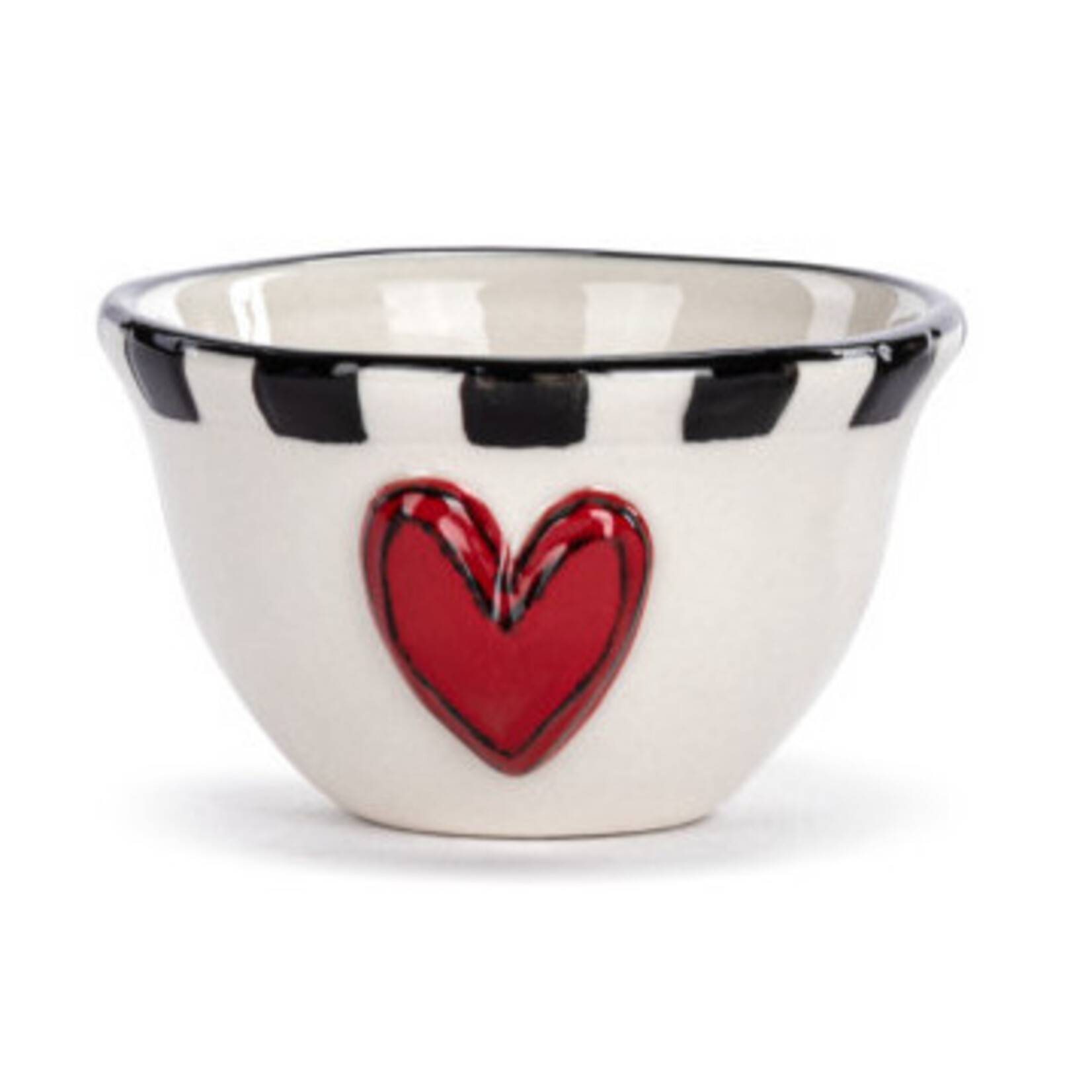 m. lynne designs small heart bowl