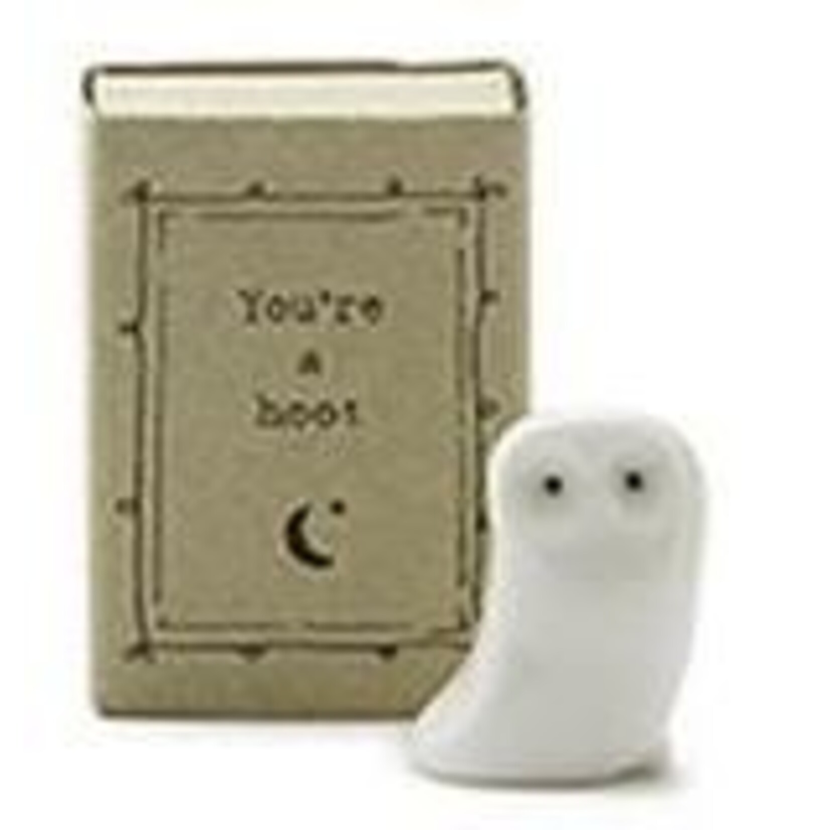 m. lynne designs ceramic trinket with animal and quote