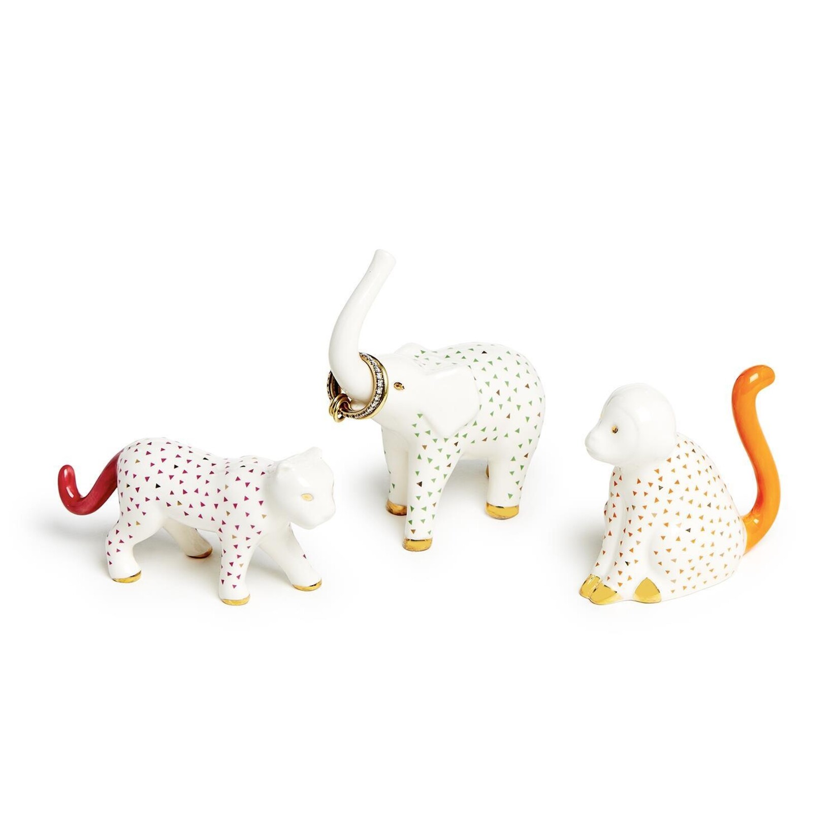 m. lynne designs animal ring dish
