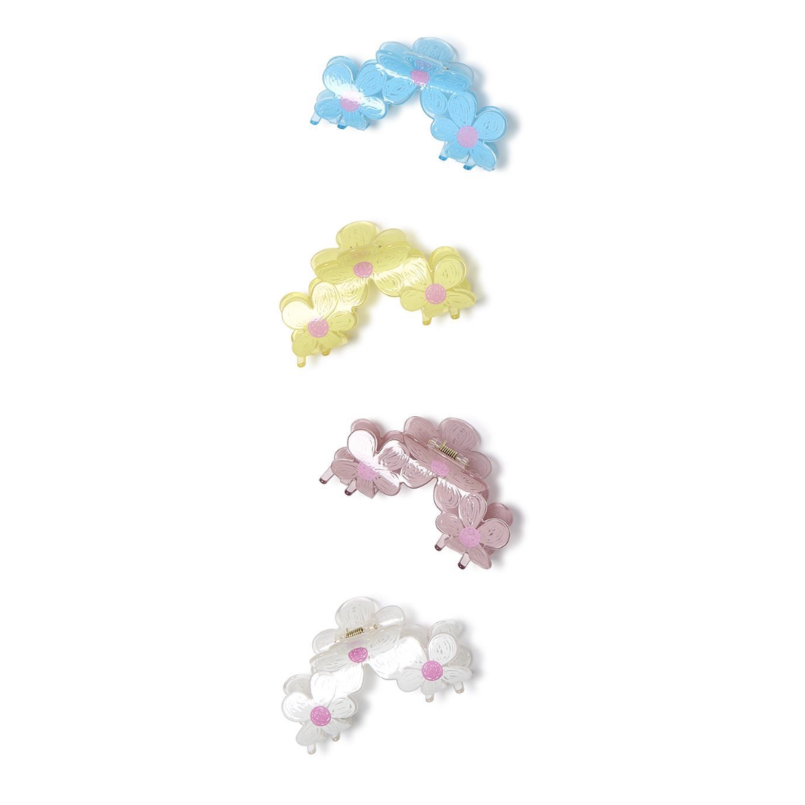 m. lynne designs flower claw clip