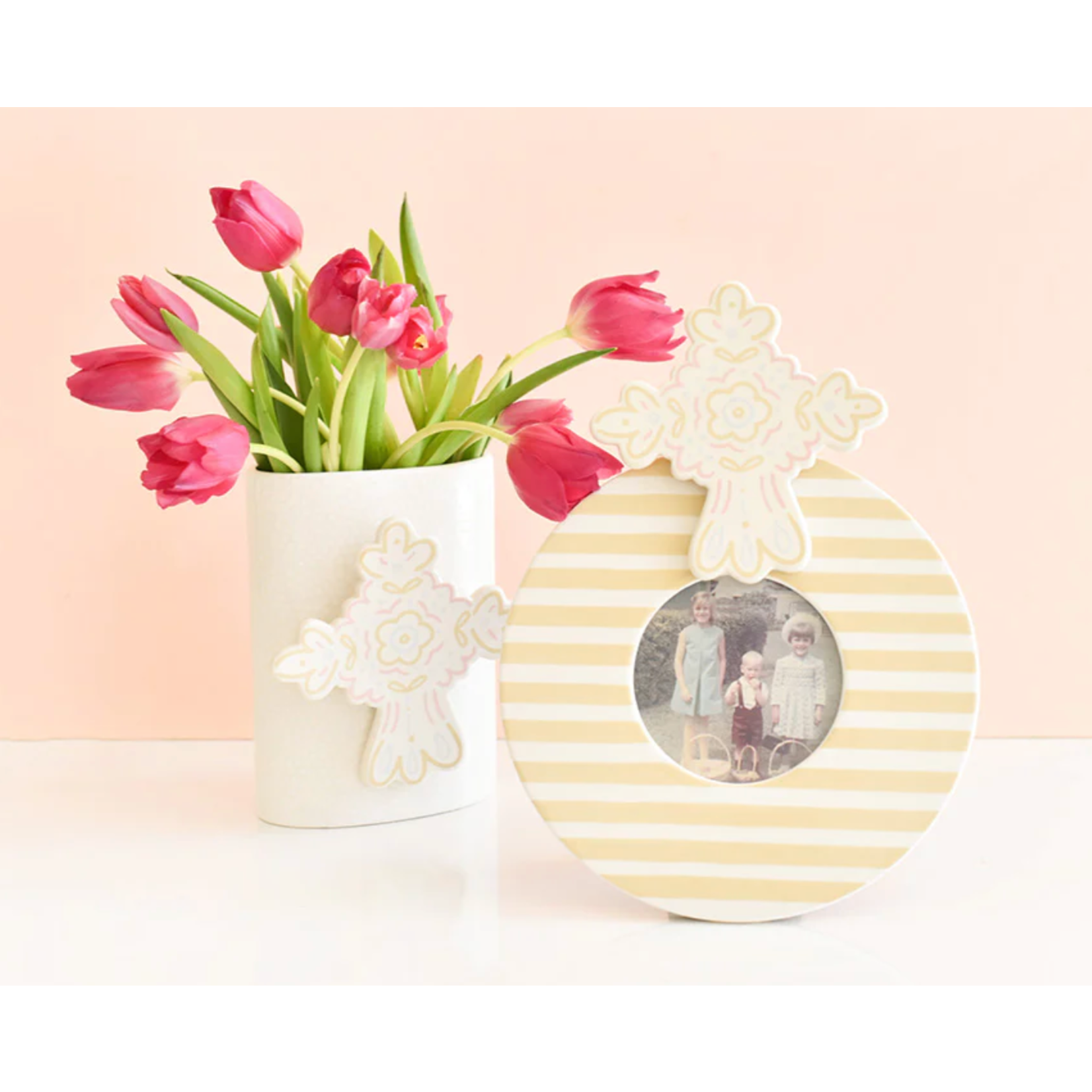 happy everything pastel fanciful cross mini attachment