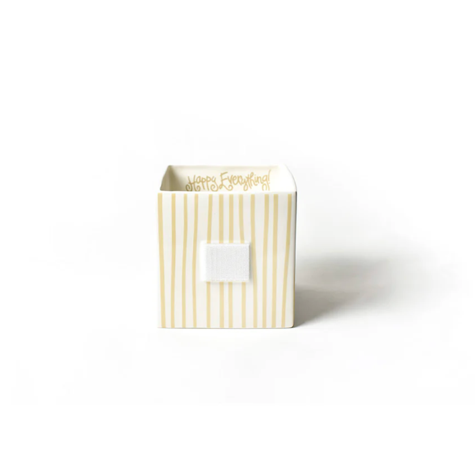 m. lynne designs neutral skinny stripe medium nesting cube