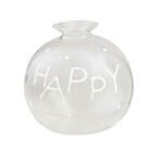 mud pie happy glass bud vase